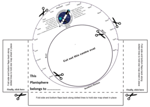 Planisphere (for the UK)